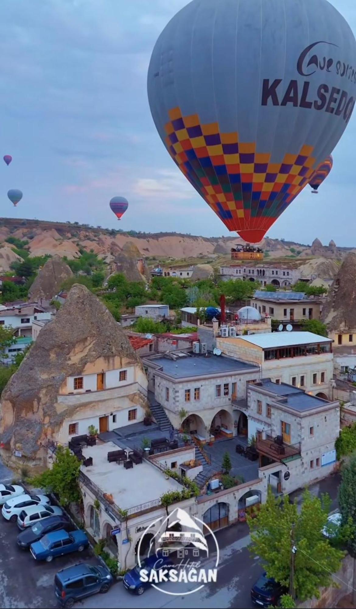 Cave Hotel Saksagan Göreme Exterior foto