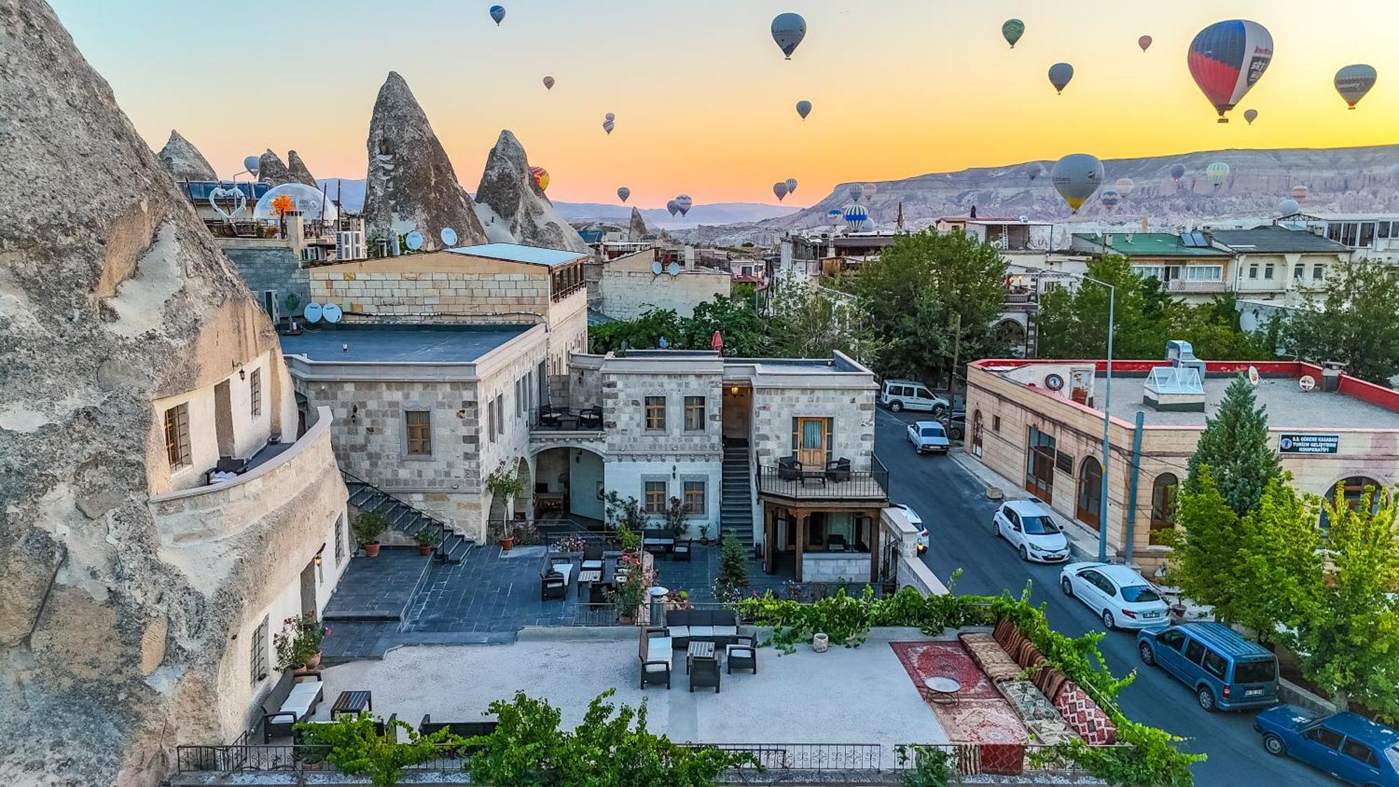Cave Hotel Saksagan Göreme Exterior foto
